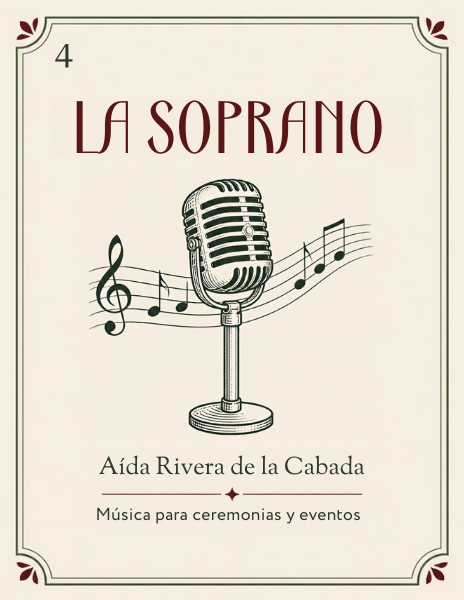 Aída Rivera de la Cabada — Soprano · Música para ceremonias y eventos
