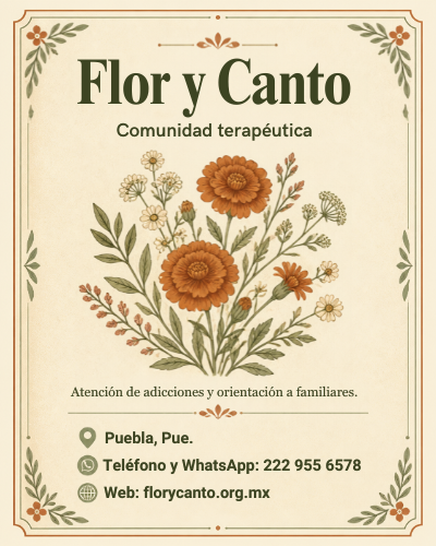 Flor y Canto — Comunidad terapéutica en Puebla