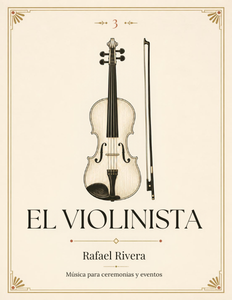Rafael Rivera — Violín para ceremonias y eventos